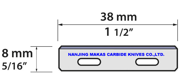 Tungsten Solid Carbide Injector Blades